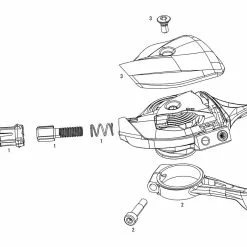 SRAM Ersatzteile X01 Eagle Schaltgriff