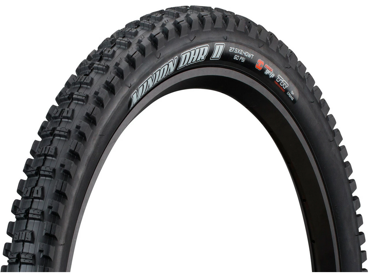 MAXXIS Minion DHR II 3C MaxxGrip Downhill WT TR 27,5" Faltreifen 3 MAXXIS Minion DHR II 3C MaxxGrip Downhill WT TR 27,5" Faltreifen