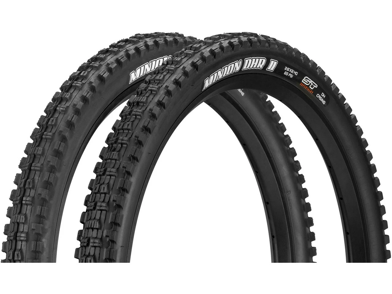 MAXXIS Minion DHR II SuperTacky / MaxxPro 26" Drahtreifen 2er-Set 3 MAXXIS Minion DHR II SuperTacky / MaxxPro 26" Drahtreifen 2er-Set