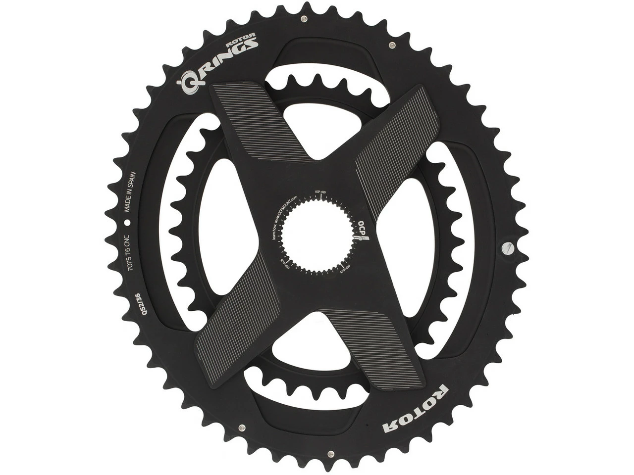 Rotor INPower DM Road Powermeter Kurbelgarnitur Mit Spidering, Q-Rings 4 Rotor INPower DM Road Powermeter Kurbelgarnitur Mit Spidering, Q-Rings – Bild 2