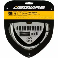JAGWIRE 2X Sport Schaltzugset -Jagdraht Verkaufsladen 319253
