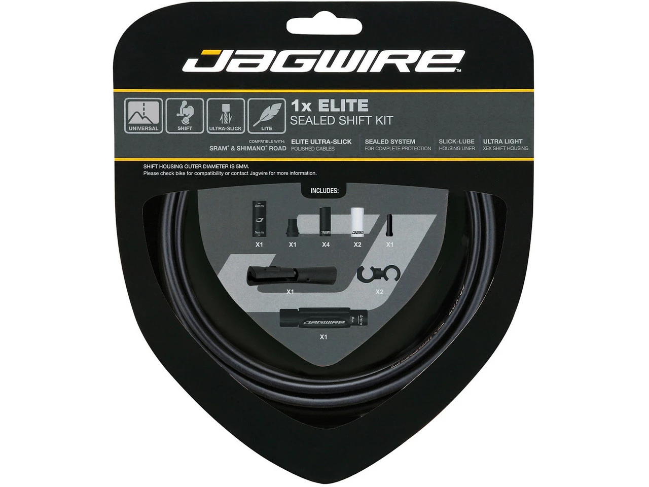 JAGWIRE 1X Elite Sealed Schaltzugset 3 JAGWIRE 1X Elite Sealed Schaltzugset