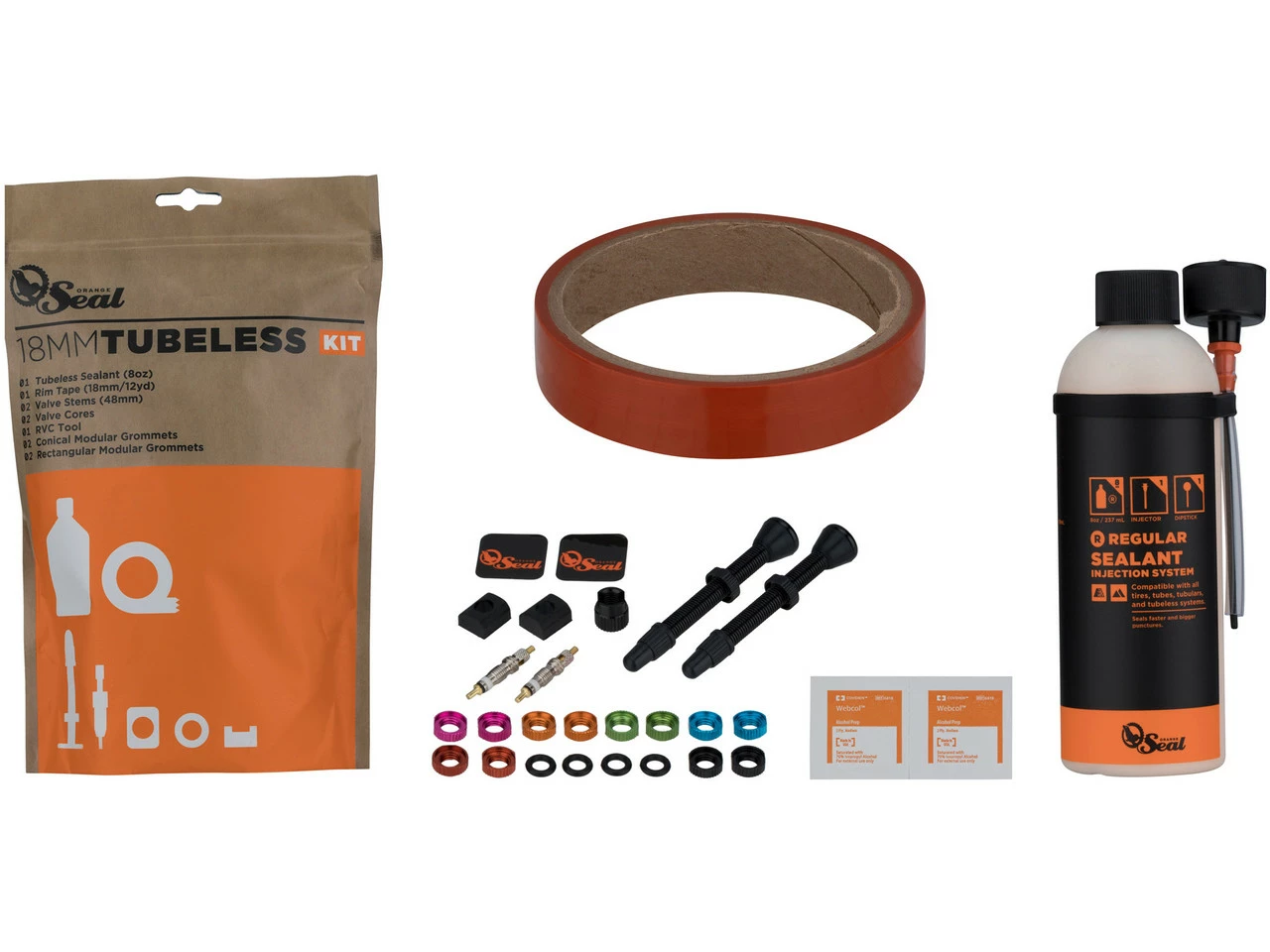 Orange-seal Regular Sealant Tubeless Kit 7 Orange-seal Regular Sealant Tubeless Kit – Bild 5