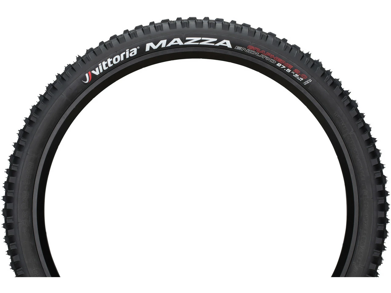 Vittoria Mazza Enduro 2-ply TLR G2.0 27,5" Faltreifen 4 Vittoria Mazza Enduro 2-ply TLR G2.0 27,5" Faltreifen – Bild 2