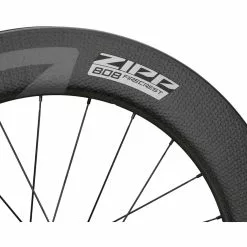 ZIPP 808 Firecrest® Carbon Tubeless Disc Center Lock Laufradsatz -Jagdraht Verkaufsladen 347316