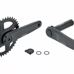 SRAM Rival 1 Wide DUB 1x12-fach Powermeter Kurbelgarnitur -Jagdraht Verkaufsladen 400603